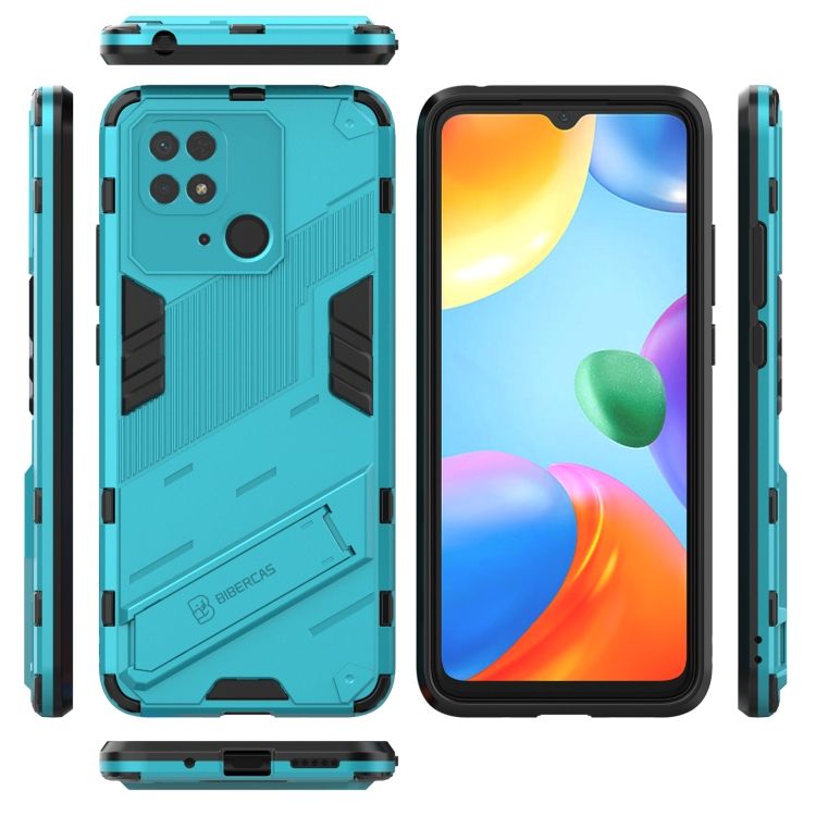 Odolný Kryt Punk armor case modrý – Xiami Redmi 10C | Kryty na mobil Kryty na mobil | Odolný Kryt Punk armor case modrý – Xiami Redmi 10C | Kryty na mobil