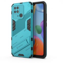 Kryty na mobil | Odolný Kryt Punk armor case modrý – Xiami Redmi 10C | Kryty na mobil