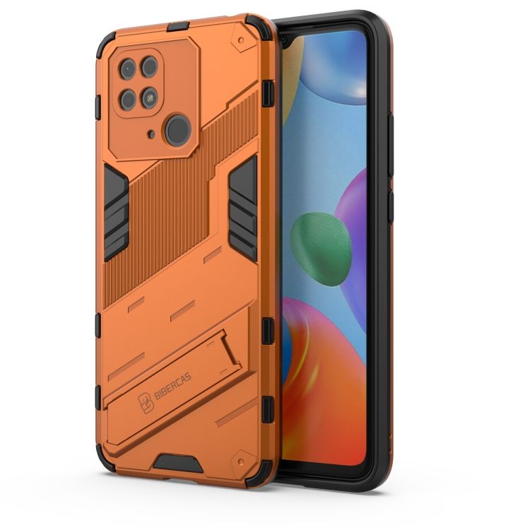 Odolný Kryt Punk armor case oranžový – Xiami Redmi 10C | Kryty na mobil Kryty na mobil | Odolný Kryt Punk armor case oranžový – Xiami Redmi 10C | Kryty na mobil