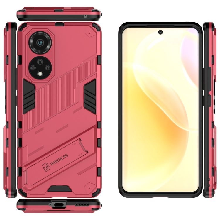 Odolný Kryt Punk armor case ružový – Huawei Nova 9 / Honor 50 | Kryty na mobil Kryty na mobil | Odolný Kryt Punk armor case ružový – Huawei Nova 9 / Honor 50 | Kryty na mobil