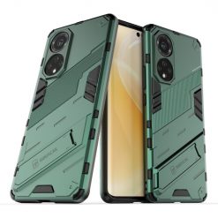 Kryty na mobil | Odolný Kryt Punk armor case zelený – Huawei Nova 9 / Honor 50 | Kryty na mobil