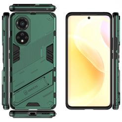 Kryty na mobil | Odolný Kryt Punk armor case zelený – Huawei Nova 9 / Honor 50 | Kryty na mobil