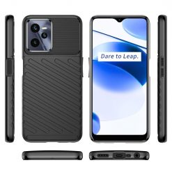 Kryty na mobil | Odolný kryt Thunder Armor čierny – Realme C35 | Kryty na mobil