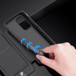 Kryty na mobil | Peňaženkové puzdro Dux Ducis Skin X Series čierne – Samsung Galaxy A53 5G | Kryty na mobil