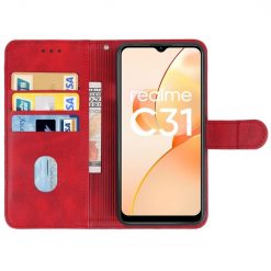 Peňaženkové puzdro Splendid case červené – Realme C31 | Kryty na mobil Kryty na mobil | Peňaženkové puzdro Splendid case červené – Realme C31 | Kryty na mobil
