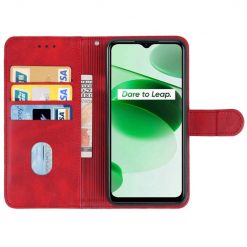 Peňaženkové puzdro Splendid case červené – Realme C35 | Kryty na mobil Kryty na mobil | Peňaženkové puzdro Splendid case červené – Realme C35 | Kryty na mobil