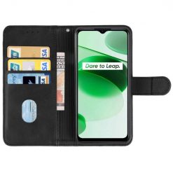 Kryty na mobil | Peňaženkové puzdro Splendid case čierne – Realme C35 | Kryty na mobil