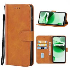Kryty na mobil | Peňaženkové puzdro Splendid case hnedé – Realme C35 | Kryty na mobil