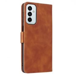 Peňaženkové puzdro Solid hnedé – Samsung Galaxy M23 | Kryty na mobil Kryty na mobil | Peňaženkové puzdro Solid hnedé – Samsung Galaxy M23 | Kryty na mobil