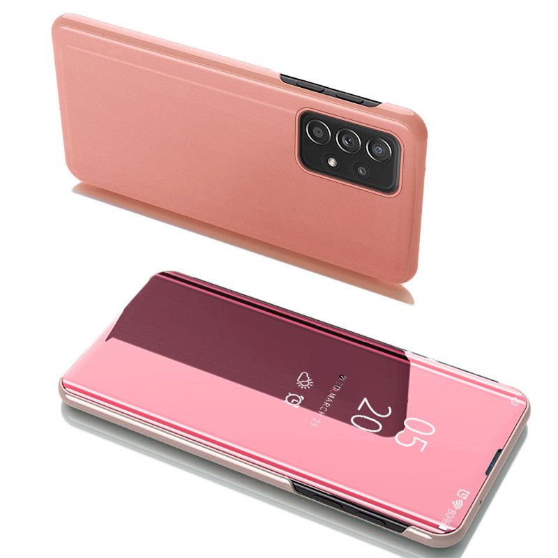 Priehľadný kryt Clear View Case ružový – Samsung Galaxy A53 5G | Kryty na mobil Kryty na mobil | Priehľadný kryt Clear View Case ružový – Samsung Galaxy A53 5G | Kryty na mobil