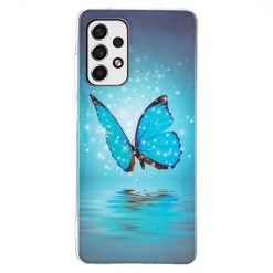 Kryty na mobil | Zadný svietiaci kryt Luminous Pattern Motýľ – Samsung Galaxy A53 5G | Kryty na mobil