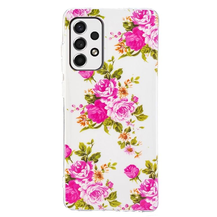 Zadný svietiaci kryt Luminous Pattern Ruže – Samsung Galaxy A53 5G | Kryty na mobil Kryty na mobil | Zadný svietiaci kryt Luminous Pattern Ruže – Samsung Galaxy A53 5G | Kryty na mobil