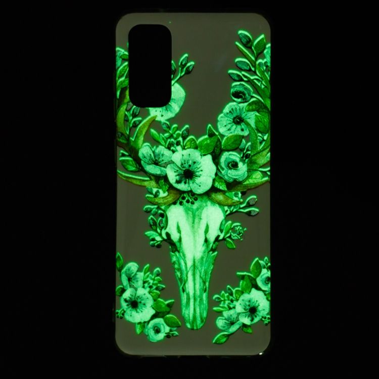 Zadný svietiaci kryt Luminous Pattern Jeleň a kvety – Samsung Galaxy A53 5G | Kryty na mobil Kryty na mobil | Zadný svietiaci kryt Luminous Pattern Jeleň a kvety – Samsung Galaxy A53 5G | Kryty na mobil