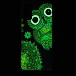Kryty na mobil | Zadný svietiaci kryt Luminous Pattern Sova – Samsung Galaxy A53 5G | Kryty na mobil