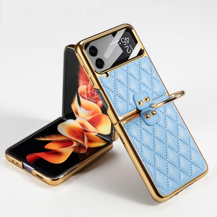 Kryt GKK Fashion Case modrý – Samsung Galaxy Z Flip 4 | Kryty na mobil Kryty na mobil | Kryt GKK Fashion Case modrý – Samsung Galaxy Z Flip 4 | Kryty na mobil