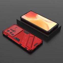 Kryty na mobil | Odolný Kryt Punk armor case červený – Vivo X80 Pro | Kryty na mobil