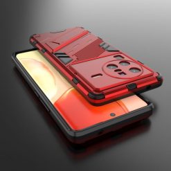 Kryty na mobil | Odolný Kryt Punk armor case červený – Vivo X80 Pro | Kryty na mobil