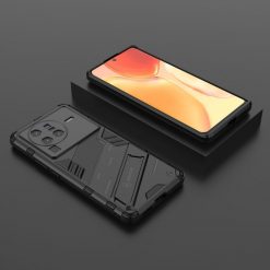 Kryty na mobil | Odolný Kryt Punk armor case čierny – Vivo X80 Pro | Kryty na mobil