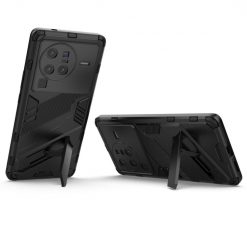 Kryty na mobil | Odolný Kryt Punk armor case čierny – Vivo X80 Pro | Kryty na mobil