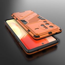 Kryty na mobil | Odolný Kryt Punk armor case oranžový – Vivo X80 Pro | Kryty na mobil