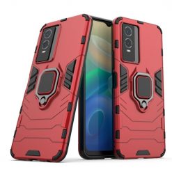 Odolný kryt Ring Armor červený – Vivo Y76 5G | Kryty na mobil Kryty na mobil | Odolný kryt Ring Armor červený – Vivo Y76 5G | Kryty na mobil
