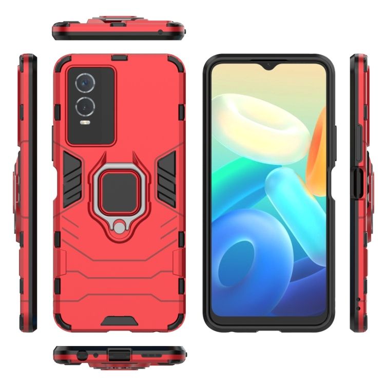 Odolný kryt Ring Armor červený – Vivo Y76 5G | Kryty na mobil Kryty na mobil | Odolný kryt Ring Armor červený – Vivo Y76 5G | Kryty na mobil