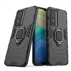 Kryty na mobil | Odolný kryt Ring Armor čierny – Vivo Y76 5G | Kryty na mobil