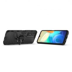 Kryty na mobil | Odolný kryt Ring Armor čierny – Vivo Y76 5G | Kryty na mobil