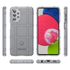 Kryty na mobil | Odolný kryt Rugged Shield sivý – Samsung Galaxy M13 | Kryty na mobil