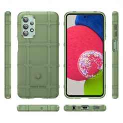 Kryty na mobil | Odolný kryt Rugged Shield zelený – Samsung Galaxy M13 | Kryty na mobil