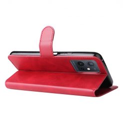 Kryty na mobil | Peňaženkové puzdro Classic Leather case červené – Vivo Y55 5G | Kryty na mobil