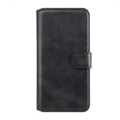 Kryty na mobil | Peňaženkové puzdro Classic Leather case čierne – Vivo Y55 5G | Kryty na mobil