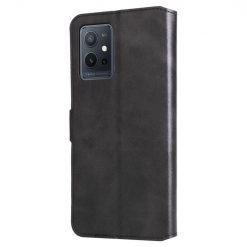 Kryty na mobil | Peňaženkové puzdro Classic Leather case čierne – Vivo Y55 5G | Kryty na mobil