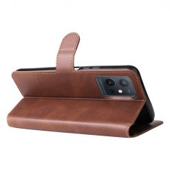 Kryty na mobil | Peňaženkové puzdro Classic Leather case hnedé – Vivo Y55 5G | Kryty na mobil