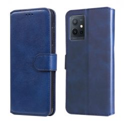 Kryty na mobil | Peňaženkové puzdro Classic Leather case modré – Vivo Y55 5G | Kryty na mobil