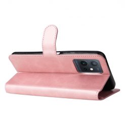 Kryty na mobil | Peňaženkové puzdro Classic Leather case ružové – Vivo Y55 5G | Kryty na mobil