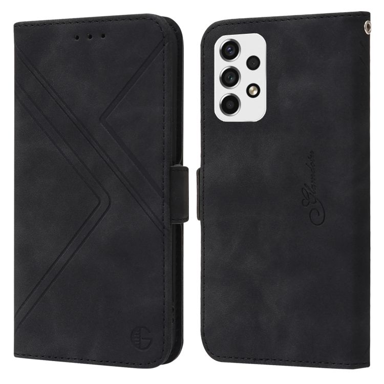 Peňaženkové puzdro Geometric čierne – Samsung Galaxy A53 5G | Kryty na mobil Kryty na mobil | Peňaženkové puzdro Geometric čierne – Samsung Galaxy A53 5G | Kryty na mobil