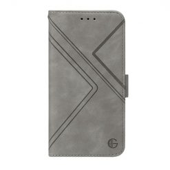 Kryty na mobil | Peňaženkové puzdro Geometric sivé – Samsung Galaxy A53 5G | Kryty na mobil