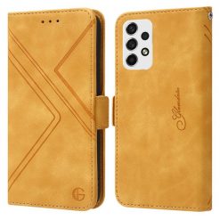 Peňaženkové puzdro Geometric žlté – Samsung Galaxy A53 5G | Kryty na mobil Kryty na mobil | Peňaženkové puzdro Geometric žlté – Samsung Galaxy A53 5G | Kryty na mobil