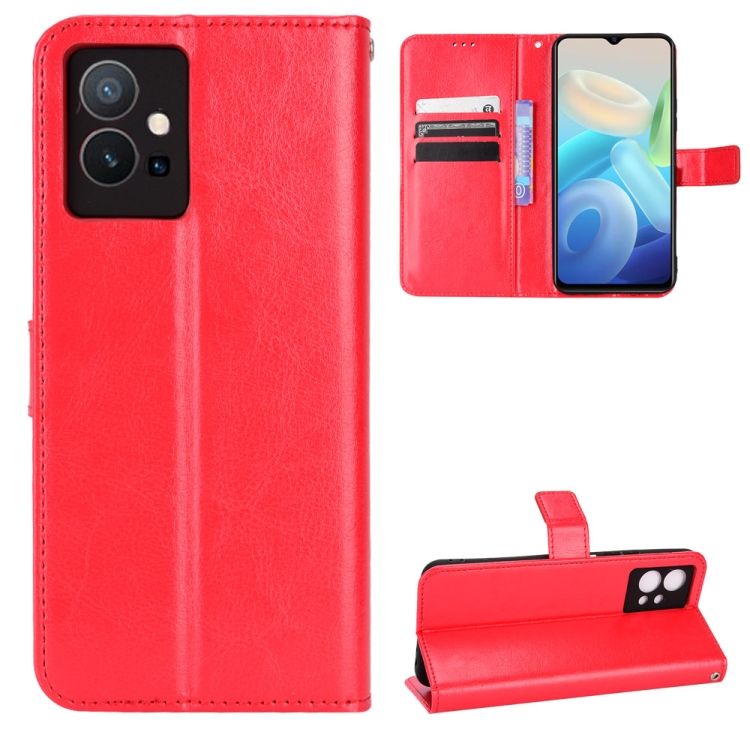 Peňaženkové puzdro Grand case červené – Vivo Y55 5G | Kryty na mobil Kryty na mobil | Peňaženkové puzdro Grand case červené – Vivo Y55 5G | Kryty na mobil