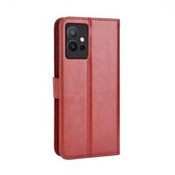 Kryty na mobil | Peňaženkové puzdro Grand case hnedé – Vivo Y55 5G | Kryty na mobil