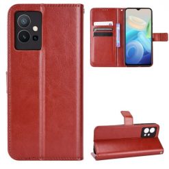 Kryty na mobil | Peňaženkové puzdro Grand case hnedé – Vivo Y55 5G | Kryty na mobil