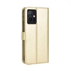 Peňaženkové puzdro Grand case zlaté – Vivo Y55 5G | Kryty na mobil Kryty na mobil | Peňaženkové puzdro Grand case zlaté – Vivo Y55 5G | Kryty na mobil