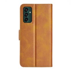 Kryty na mobil | Peňaženkové puzdro Magnetic fresh case hnedé – Samsung Galaxy M13 | Kryty na mobil