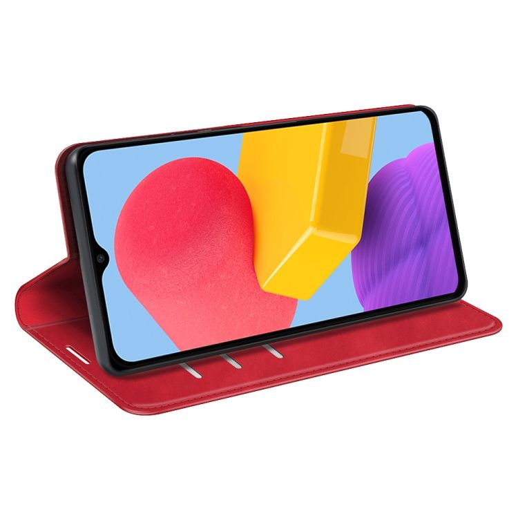 Peňaženkové puzdro Posh magnetic case červené – Samsung Galaxy M13 | Kryty na mobil Kryty na mobil | Peňaženkové puzdro Posh magnetic case červené – Samsung Galaxy M13 | Kryty na mobil