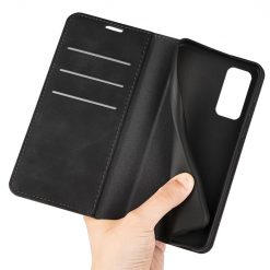 Kryty na mobil | Peňaženkové puzdro Posh magnetic case čierne – Samsung Galaxy M13 | Kryty na mobil