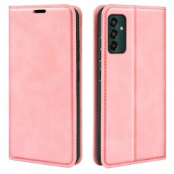 Kryty na mobil | Peňaženkové puzdro Posh magnetic case ružové – Samsung Galaxy M13 | Kryty na mobil