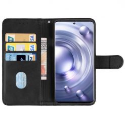 Kryty na mobil | Peňaženkové puzdro Splendid case čierne – Vivo X80 Pro | Kryty na mobil