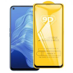 Tvrdené sklo celopovrchové čierne – Realme 7