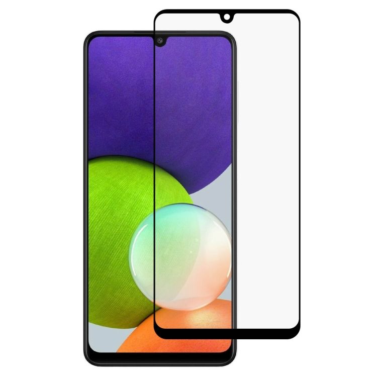 Tvrdené sklo celopovrchové čierne – Samsung Galaxy A22 (4G) | Kryty na mobil Kryty na mobil | Tvrdené sklo celopovrchové čierne – Samsung Galaxy A22 (4G) | Kryty na mobil
